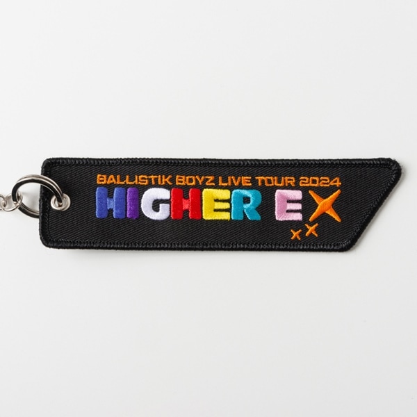 【会場限定】HIGHER EX フライトタグキーホルダー/BLACK 詳細画像
