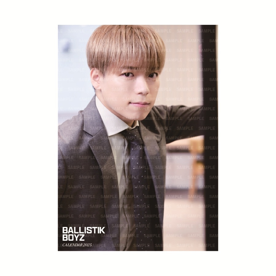 BALLISTIK BOYZ 2025 カレンダー ファブリックポスター 詳細画像 加納嘉将 1
