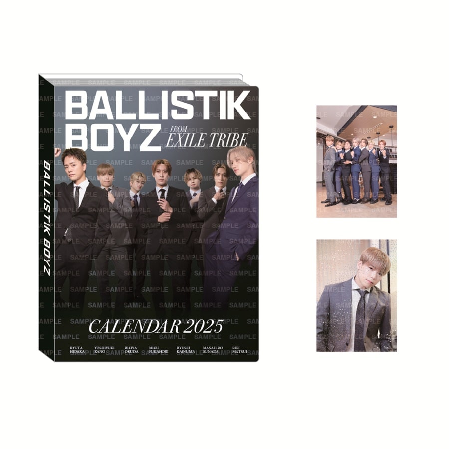 BALLISTIK BOYZ 2025 カレンダー フォトカードホルダー&フォトカード2枚セット 詳細画像 加納嘉将 1