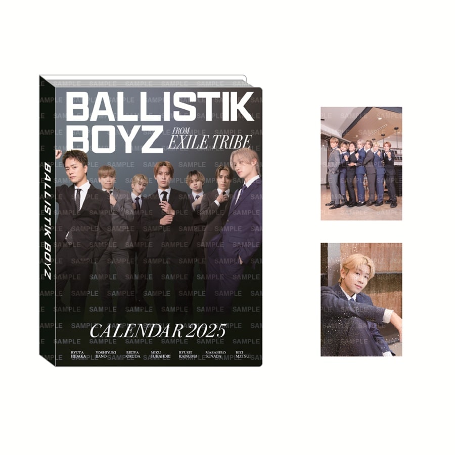 BALLISTIK BOYZ 2025 カレンダー フォトカードホルダー&フォトカード2枚セット 詳細画像 奥田力也 1