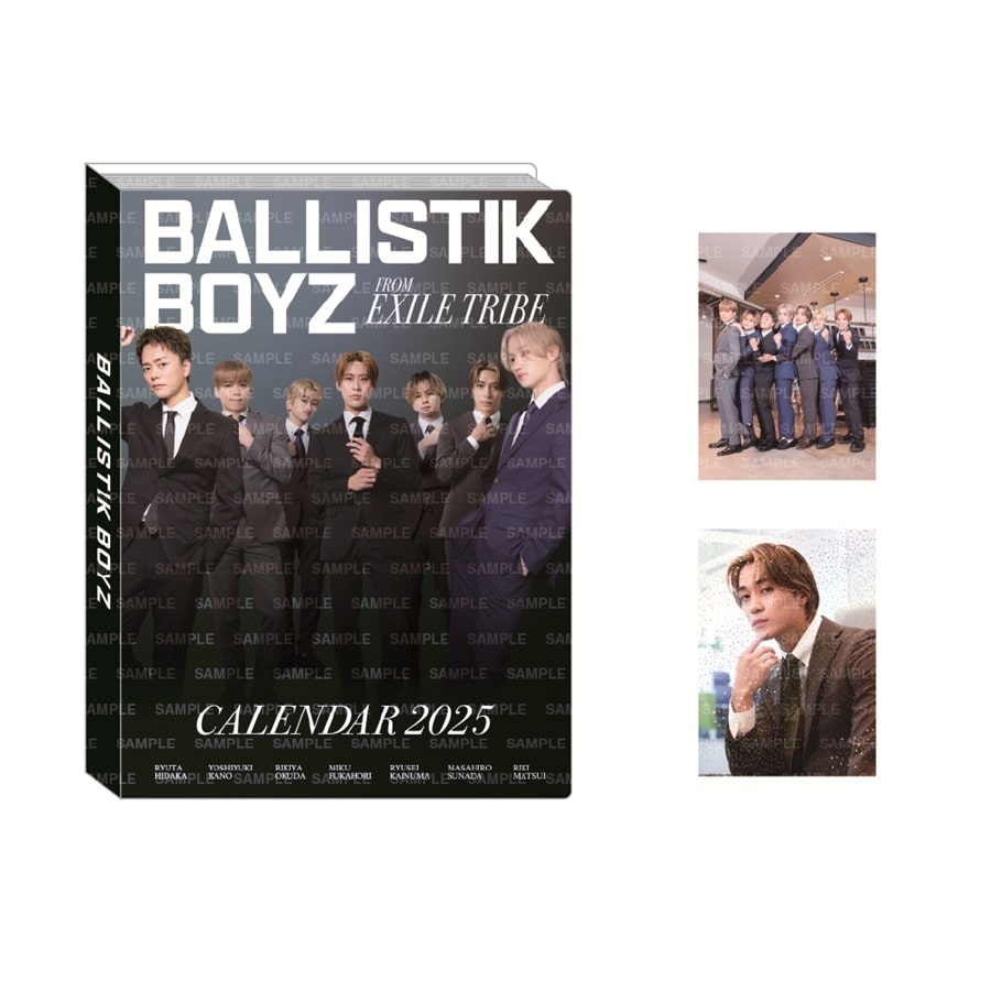 BALLISTIK BOYZ 2025 カレンダー フォトカードホルダー&フォトカード2枚セット 詳細画像 砂田将宏 1