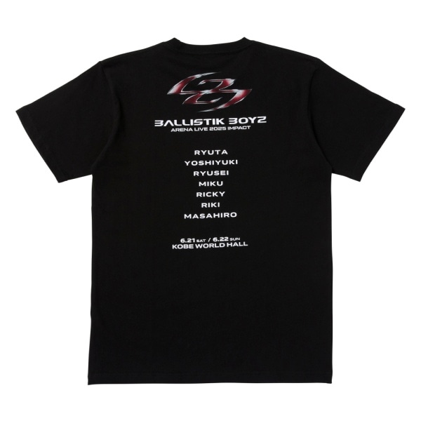 IMPACT フォトTシャツ/BLACK 詳細画像