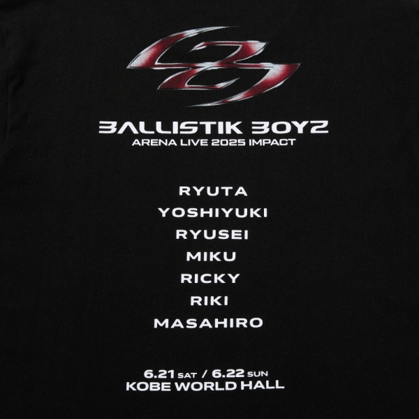 IMPACT フォトTシャツ/BLACK 詳細画像