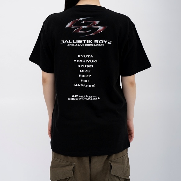 IMPACT フォトTシャツ/BLACK 詳細画像