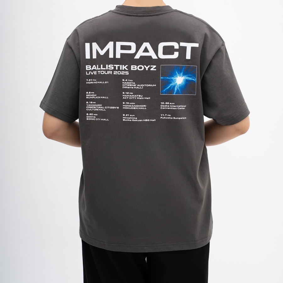 IMPACT -ASIA- ツアーTシャツ/CHARCOAL GRAY 詳細画像 カラー共通 5
