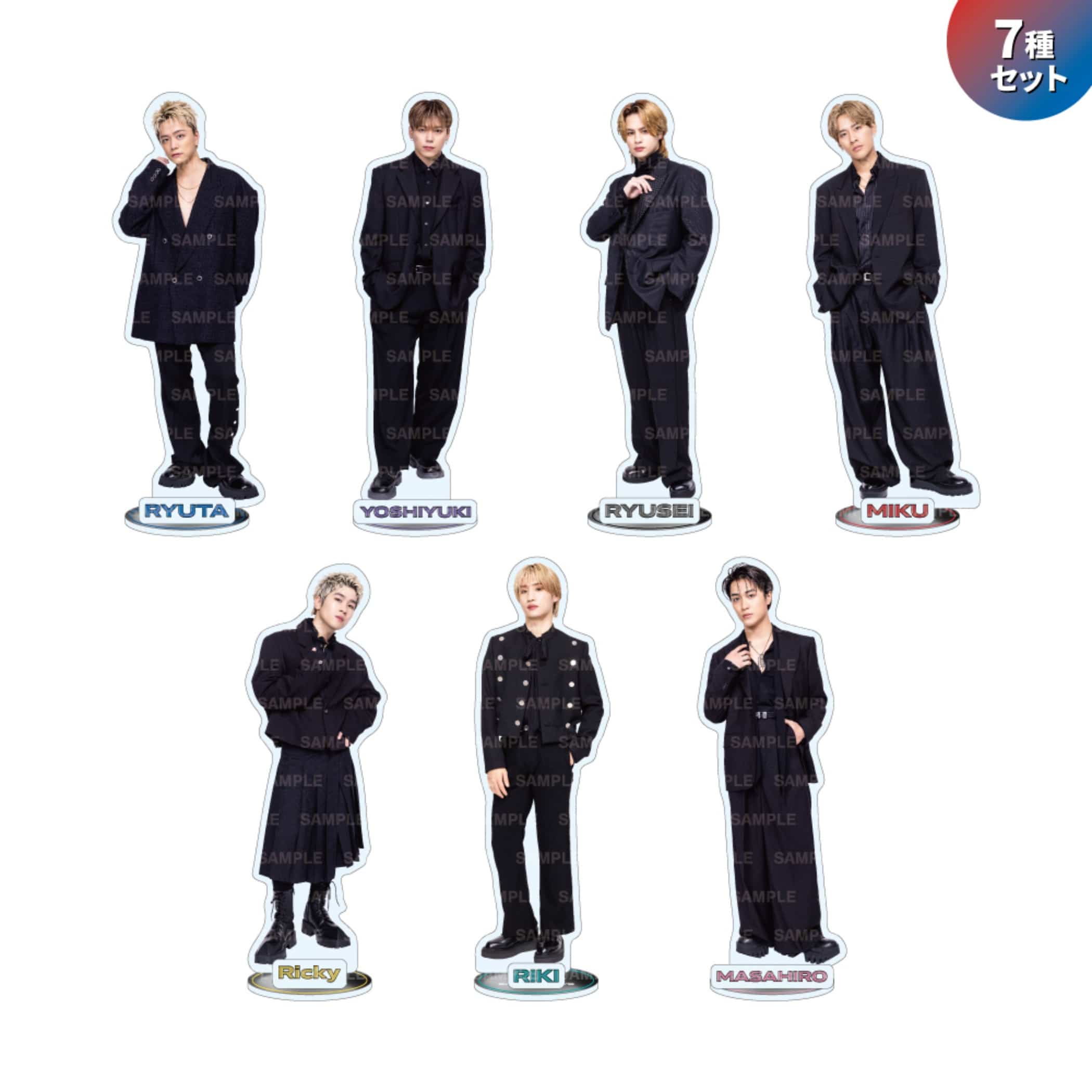 店内商品がすべてレジにて半額！！ EXILE TRIBE STATION ONLINE STORE｜IMPACT アクリルスタンド/7 アイドル