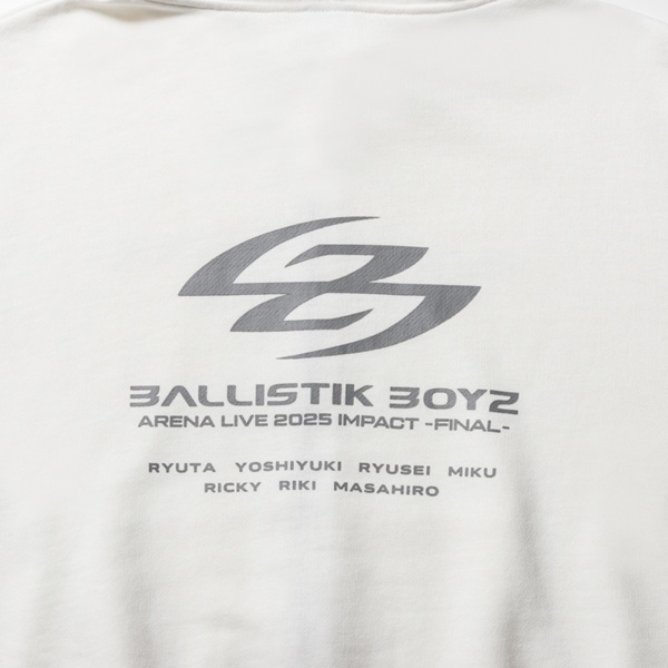 IMPACT -FINAL- ZIPパーカー/WHITE 詳細画像