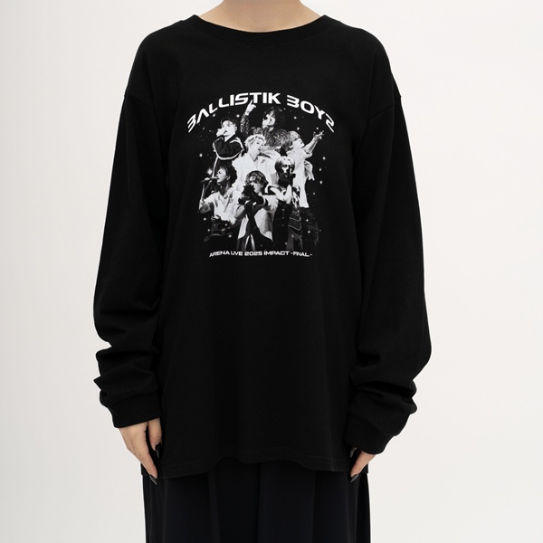 IMPACT -FINAL- フォトロングスリーブTシャツ/BLACK 詳細画像