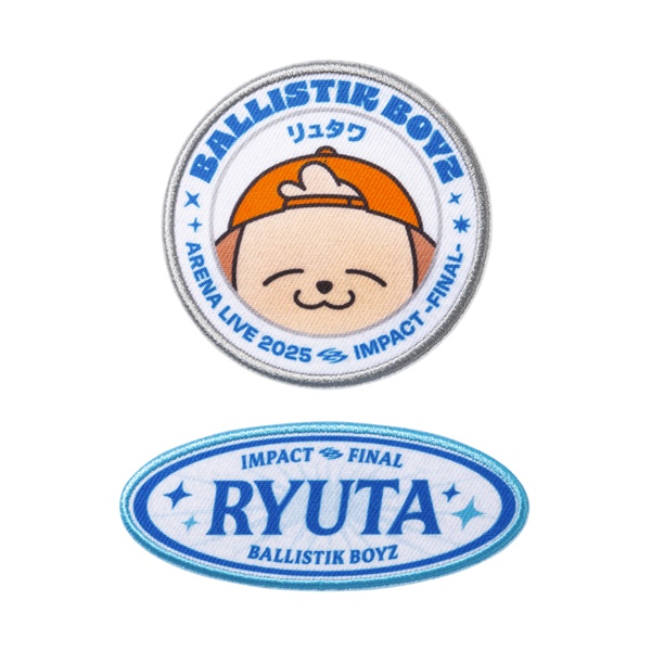 IMPACT -FINAL- カスタムワッペン2種セット/リュタワ