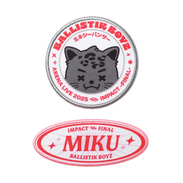 IMPACT -FINAL- カスタムワッペン2種セット/ミキシーパンサー