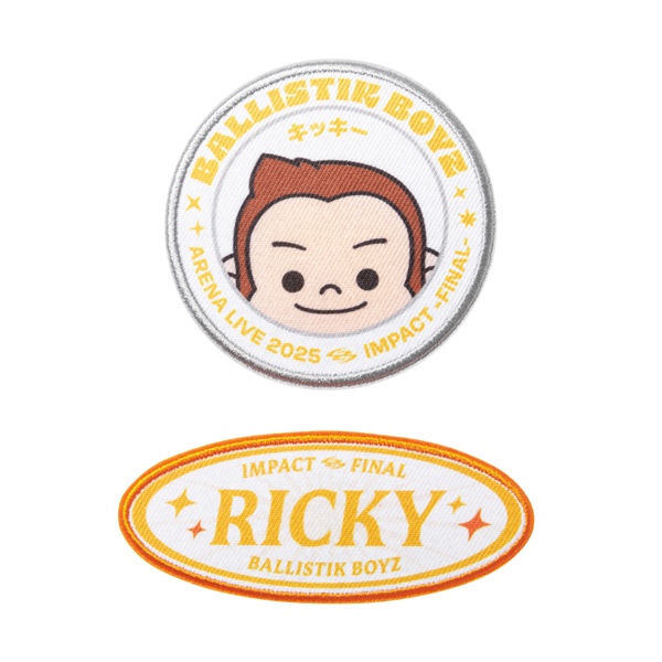 IMPACT -FINAL- カスタムワッペン2種セット/キッキー