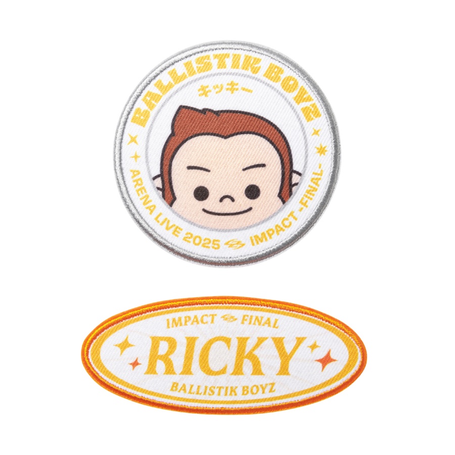 IMPACT -FINAL- カスタムワッペン2種セット/キッキー 詳細画像 奥田力也 1