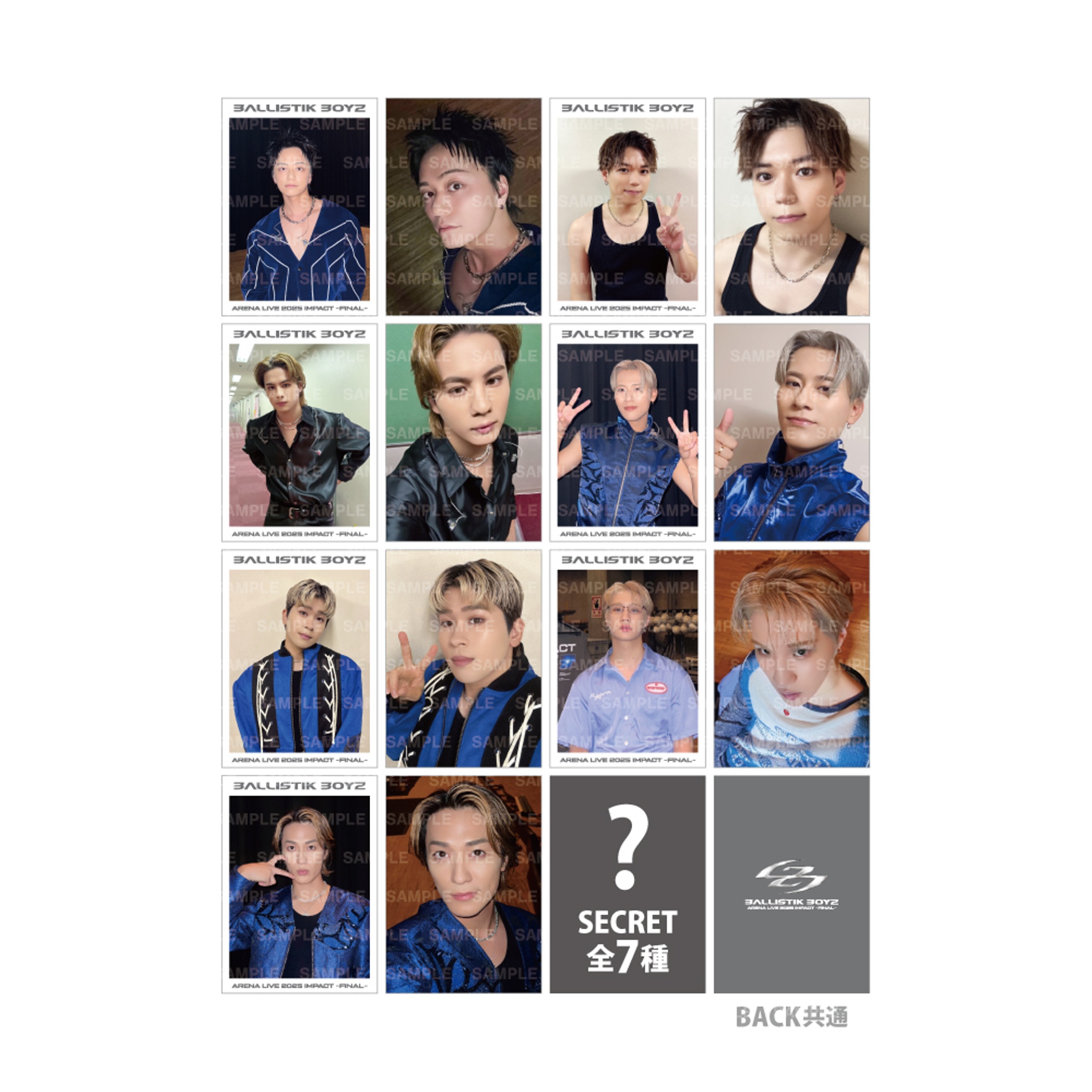 EXILE TRIBE STATION ONLINE STORE｜IMPACT -FINAL- フォトカード/全14