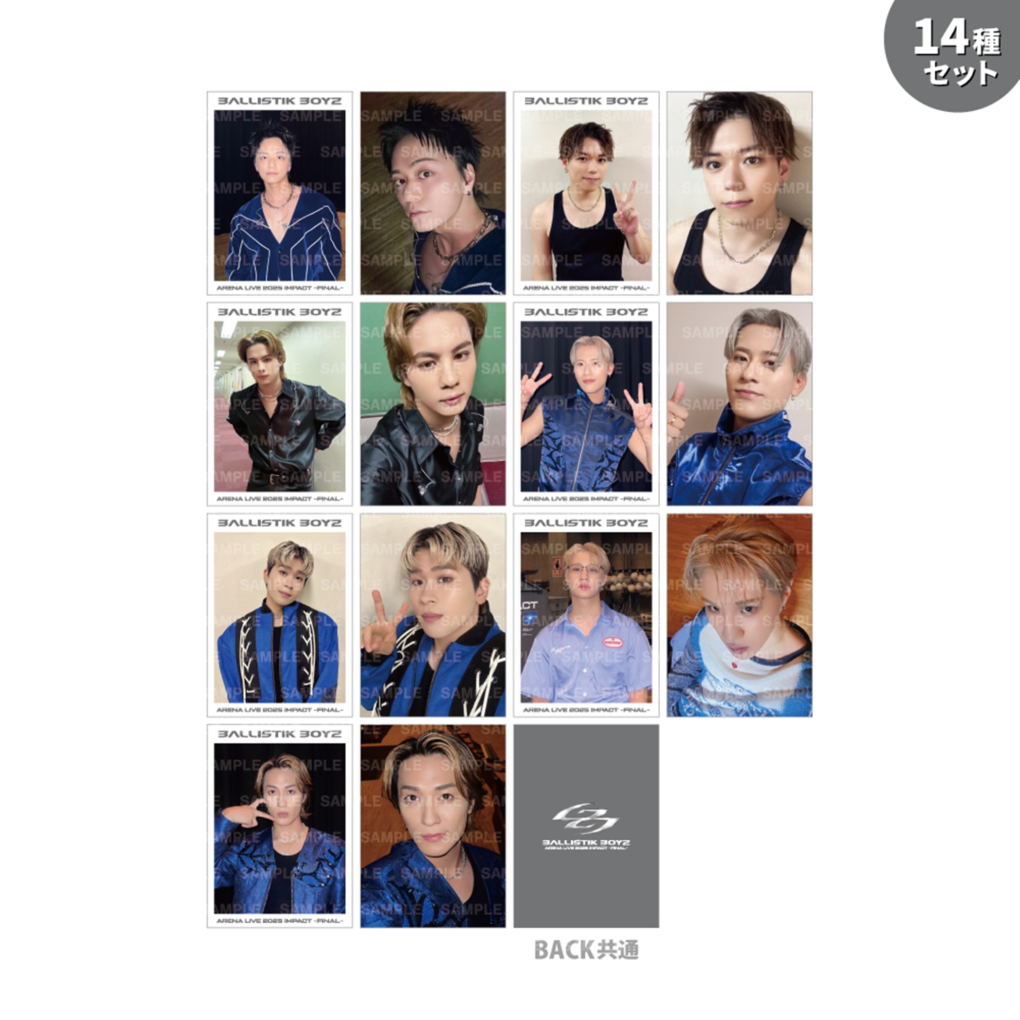 三代目 フォトカード EXILE TRIBE STATION ONLINE STORE｜IMPACT -FINAL- フォトカード/14種