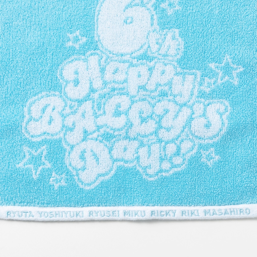 【FC限定】BALLISTIK BOYZ 6th Anniversary ハンドタオル 詳細画像 カラー共通 3