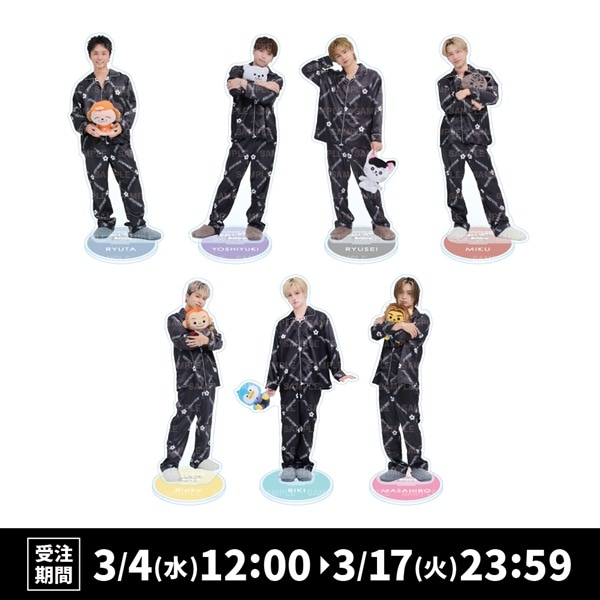 BALLISTIK BOYZ 2026 カレンダー BIGアクリルスタンド