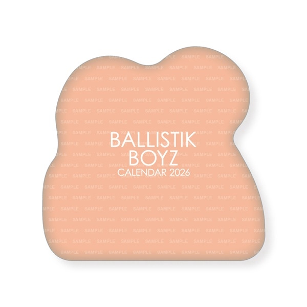 BALLISTIK BOYZ 2026 カレンダー ダイカットクッション 詳細画像