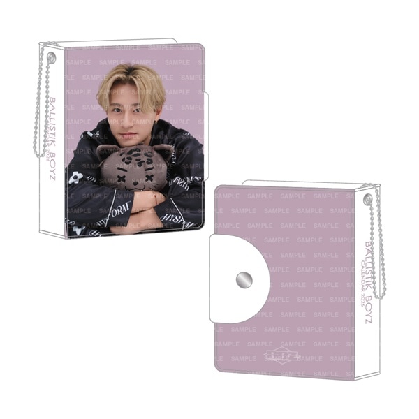 BALLISTIK BOYZ 2026 カレンダー ミニフォトカードホルダー&フォトカードセット 詳細画像