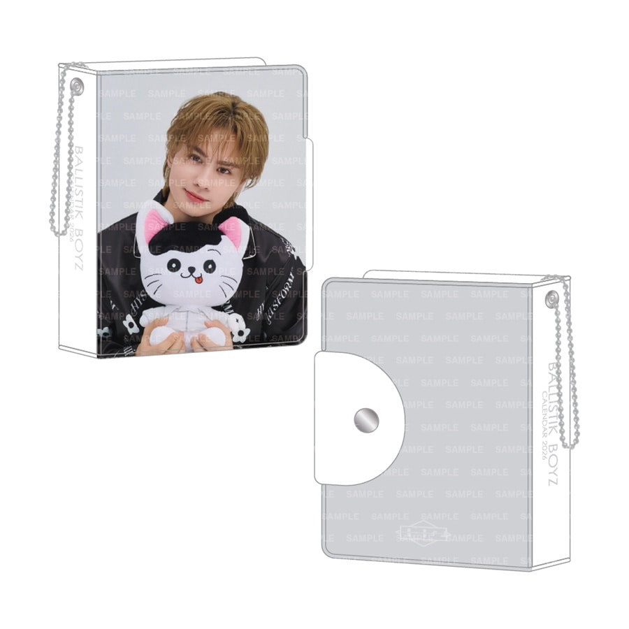 BALLISTIK BOYZ 2026 カレンダー ミニフォトカードホルダー&フォトカードセット 詳細画像 海沼流星 1