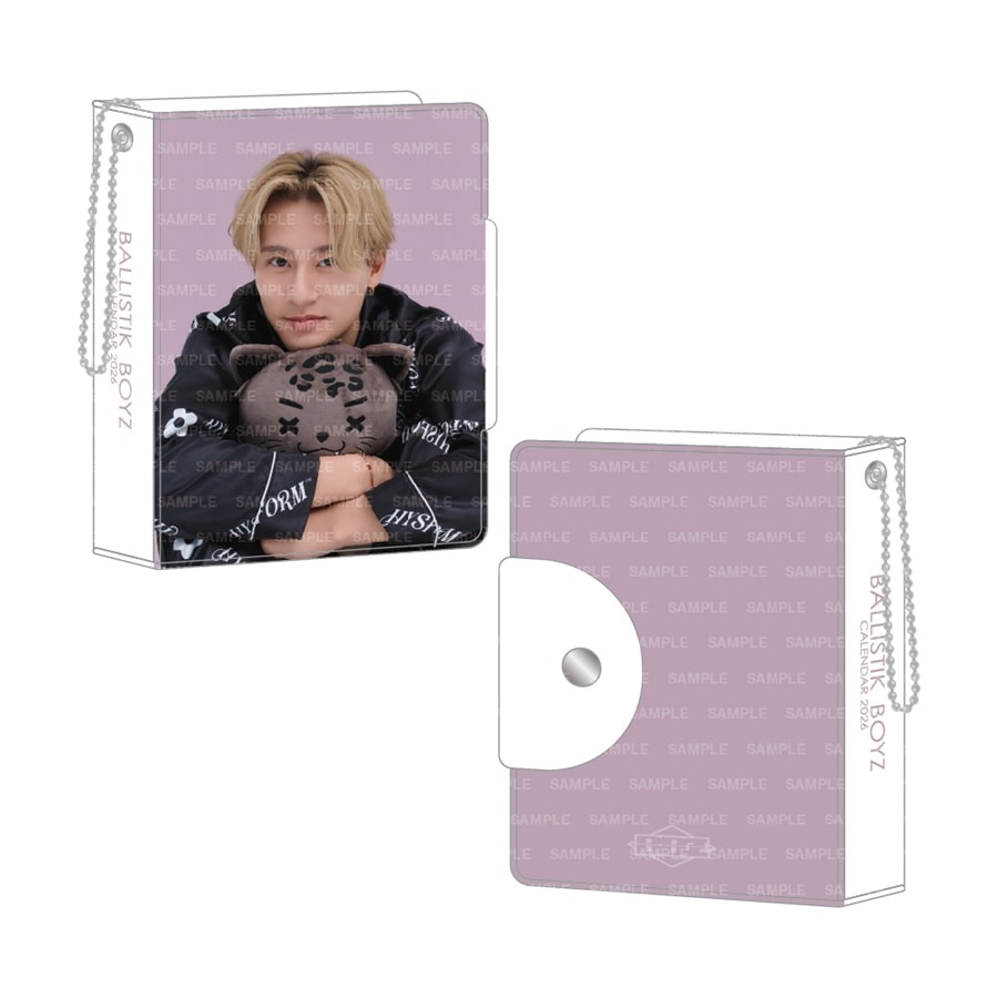 BALLISTIK BOYZ 2026 カレンダー ミニフォトカードホルダー&フォトカードセット 詳細画像 深堀未来 1