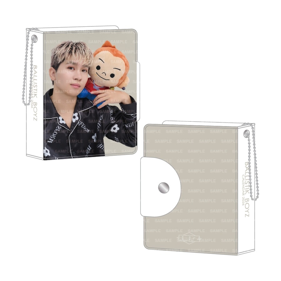 BALLISTIK BOYZ 2026 カレンダー ミニフォトカードホルダー&フォトカードセット 詳細画像 奥田力也 1