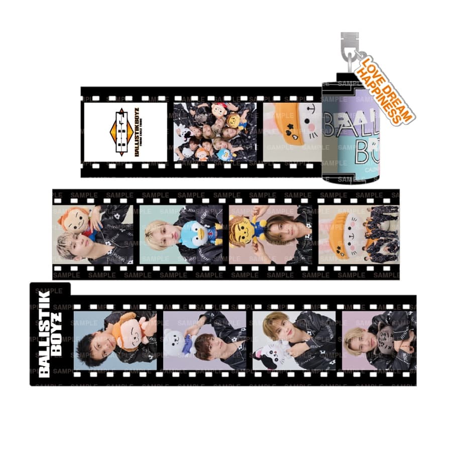BALLISTIK BOYZ 2026 カレンダー フィルムキーホルダー 詳細画像 カラー共通 1