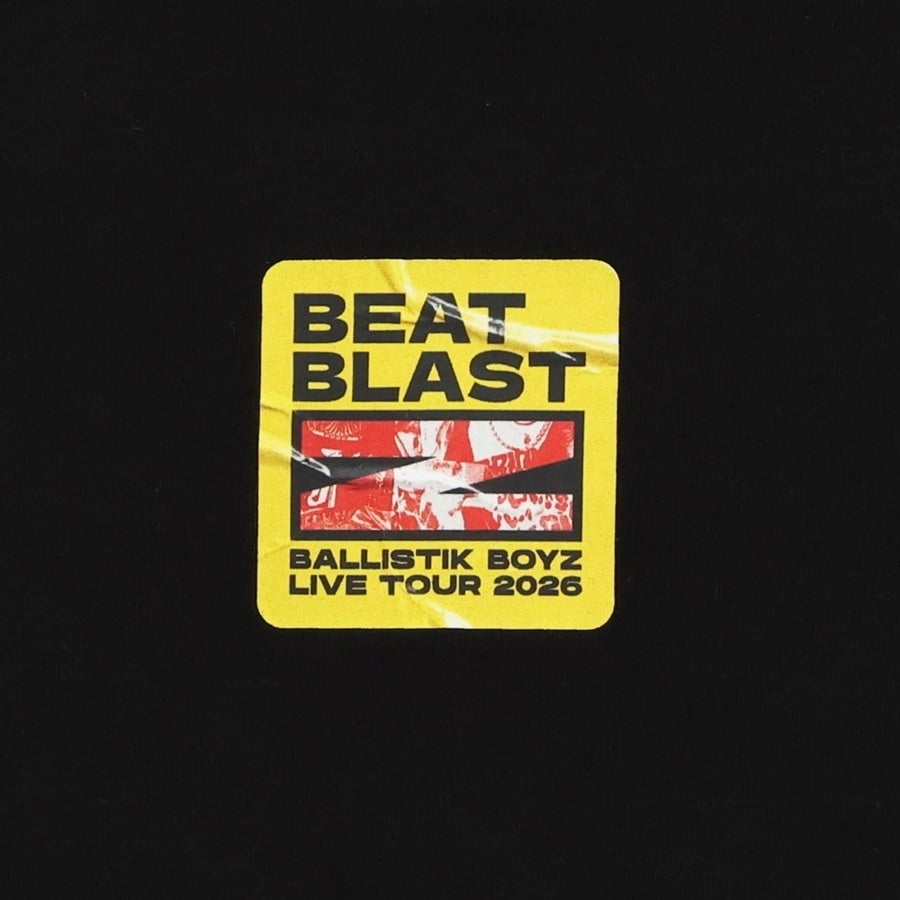 BEAT BLAST Z ツアーTシャツ/BLACK 詳細画像 カラー共通 2