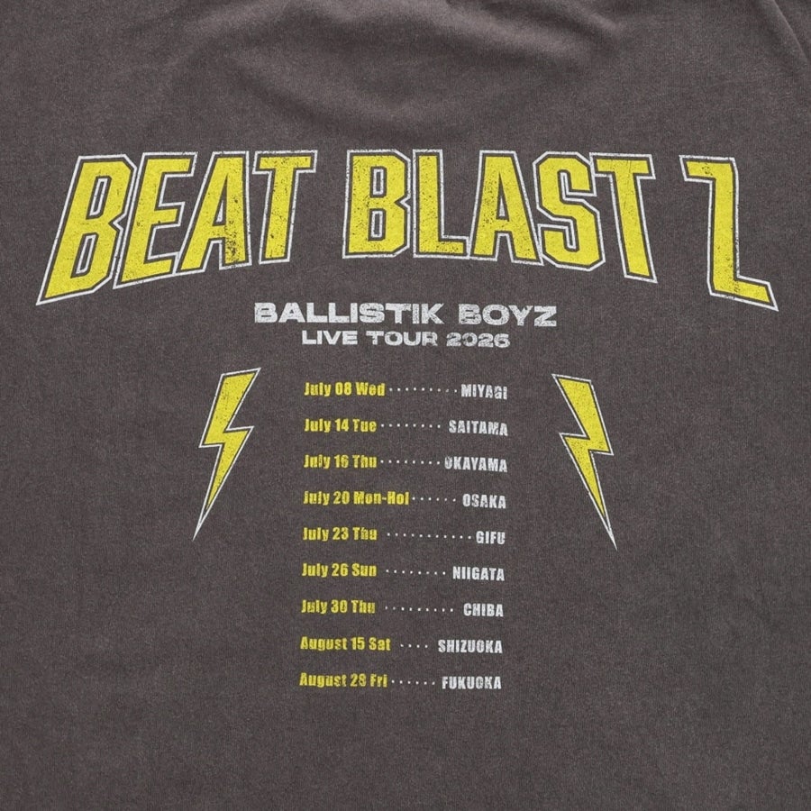BEAT BLAST Z フォトTシャツ/CHARCOAL GRAY 詳細画像 カラー共通 3