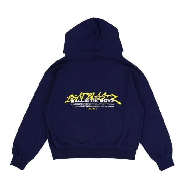 BEAT BLAST Z ～Our Place～ ZIPパーカー/NAVY 詳細画像