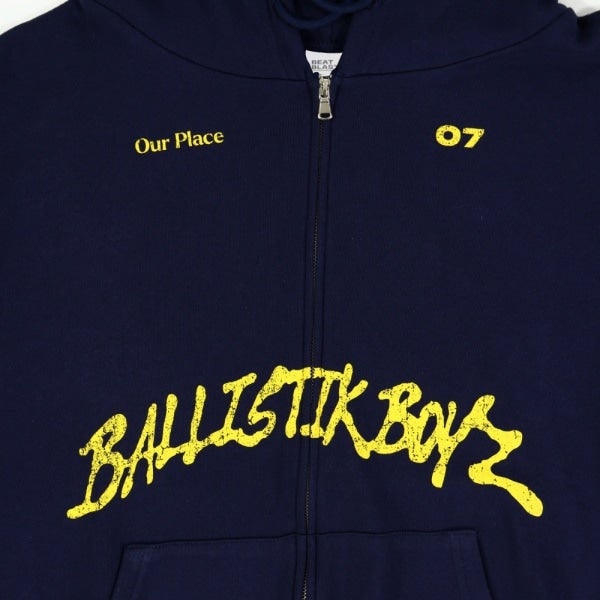 BEAT BLAST Z ～Our Place～ ZIPパーカー/NAVY 詳細画像