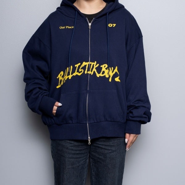 BEAT BLAST Z ～Our Place～ ZIPパーカー/NAVY 詳細画像