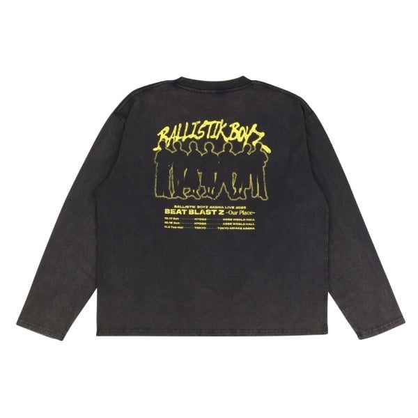 BEAT BLAST Z ～Our Place～ ロングスリーブTシャツ/CHACOAL GRAY 詳細画像
