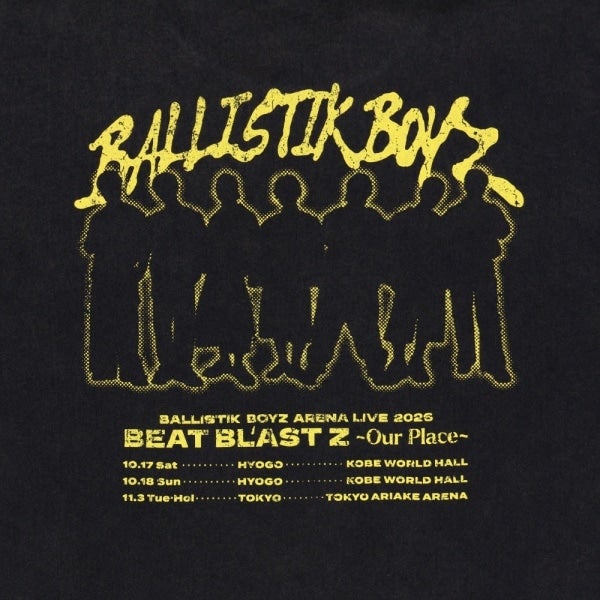 BEAT BLAST Z ～Our Place～ ロングスリーブTシャツ/CHACOAL GRAY 詳細画像