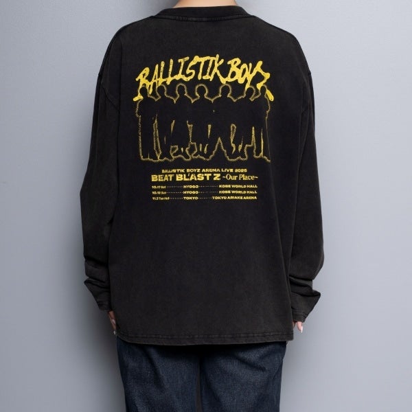 BEAT BLAST Z ～Our Place～ ロングスリーブTシャツ/CHACOAL GRAY 詳細画像