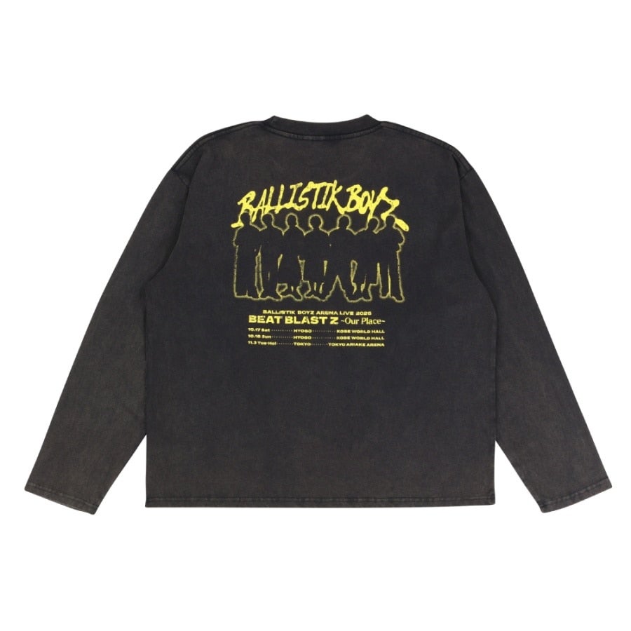 BEAT BLAST Z ～Our Place～ ロングスリーブTシャツ/CHACOAL GRAY 詳細画像 カラー共通 1