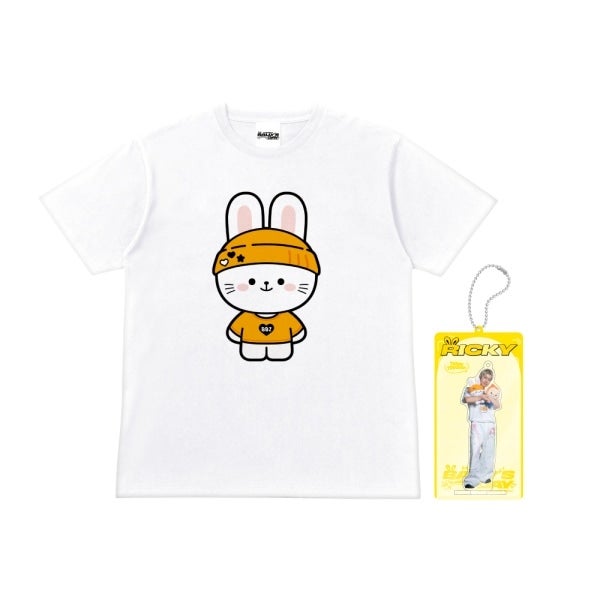 【FC限定】BALLISTIK BOYZ 7th Anniversary Tシャツ&ブリスターキーホルダーセット/奥田力也