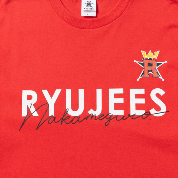 RYUJEES Tシャツ/RED 詳細画像