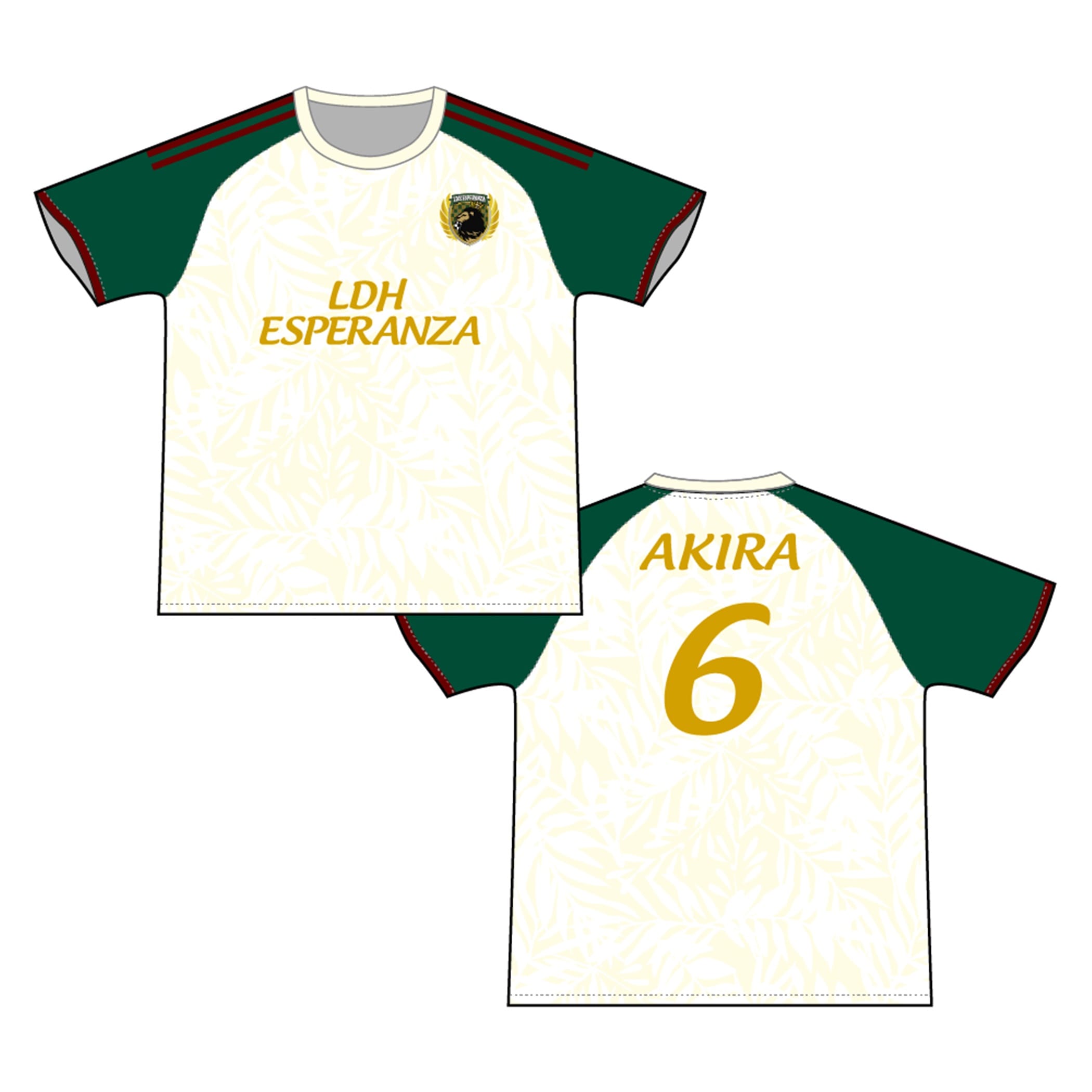 EXILE AKIRA ユニフォーム Tシャツ アディダス 受注生産品