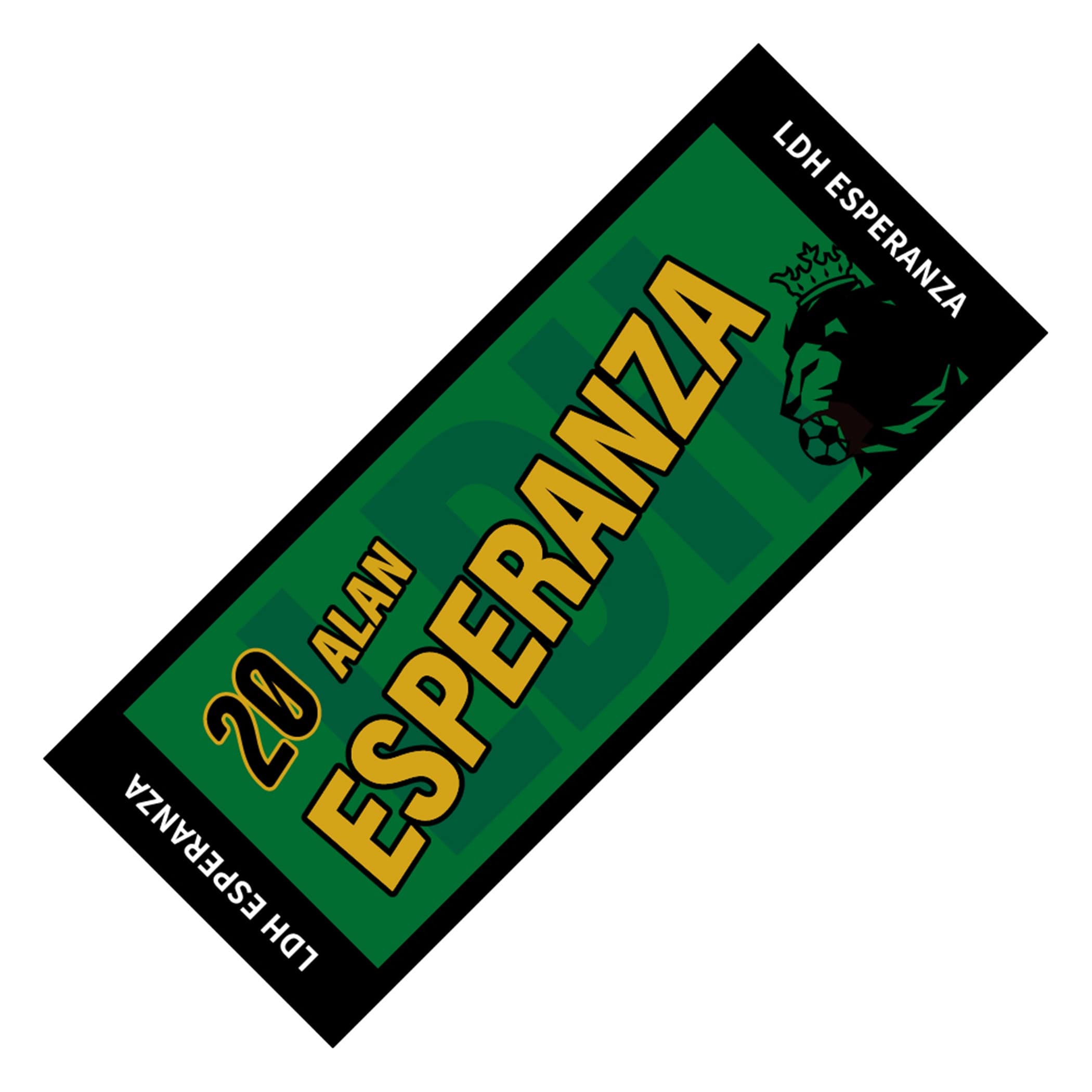 EXILE TRIBE STATION ONLINE STORE|LDH ESPERANZA ネームタオル/白濱亜嵐