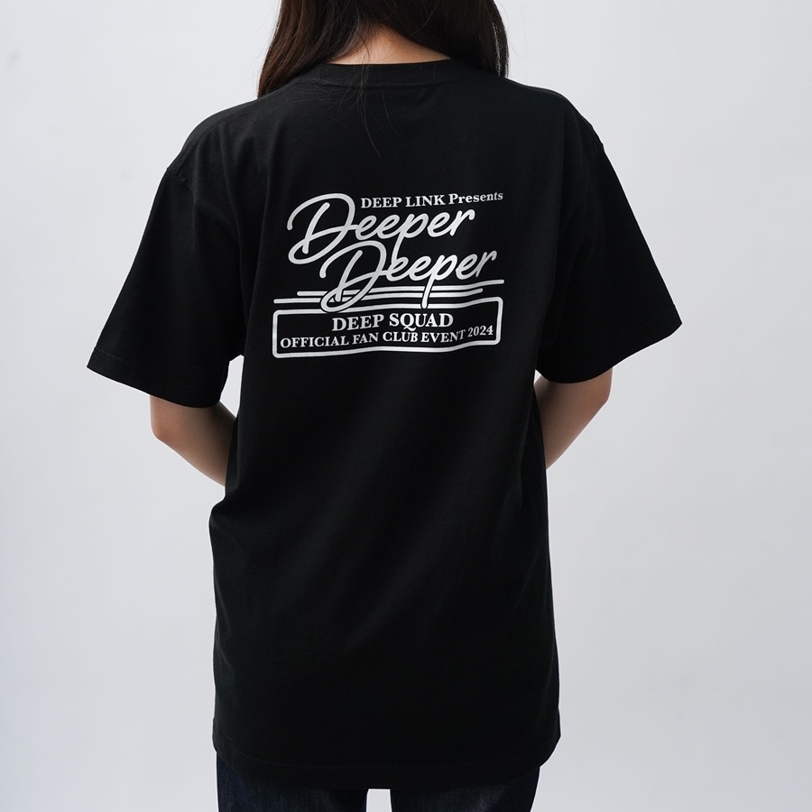 DEEPER DEEPER Tシャツ/BLACK 詳細画像 BLACK 3