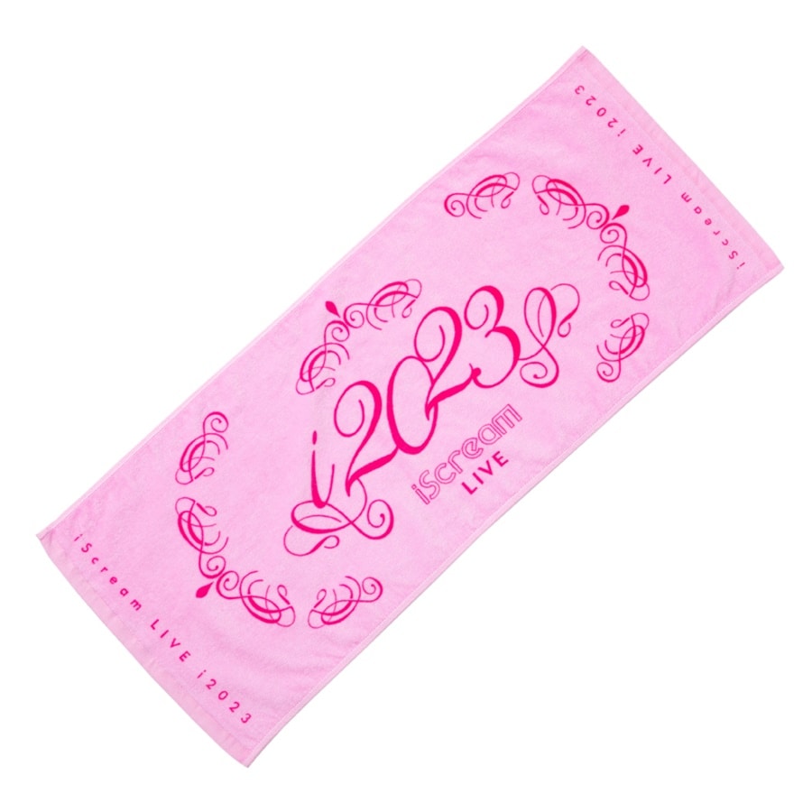 i2023 フェイスタオル 詳細画像 PINK 1