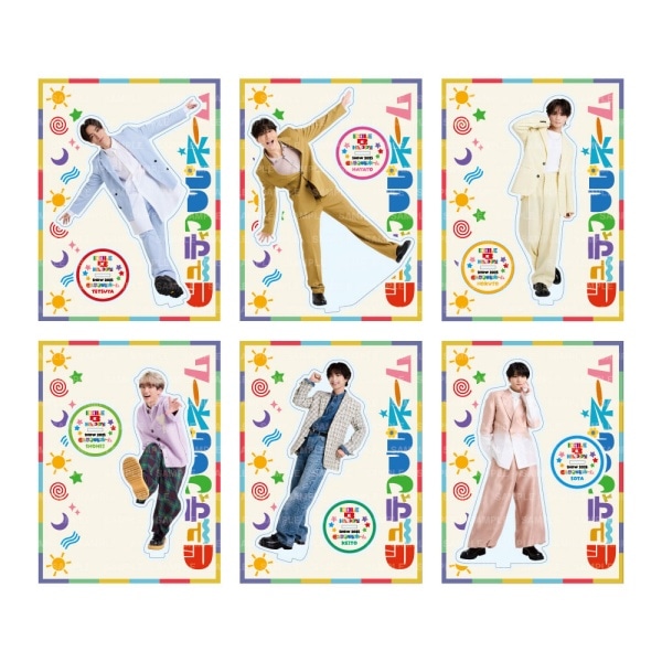 EXILE B HAPPY SHOW 2025 アクリルスタンド6種セット 詳細画像