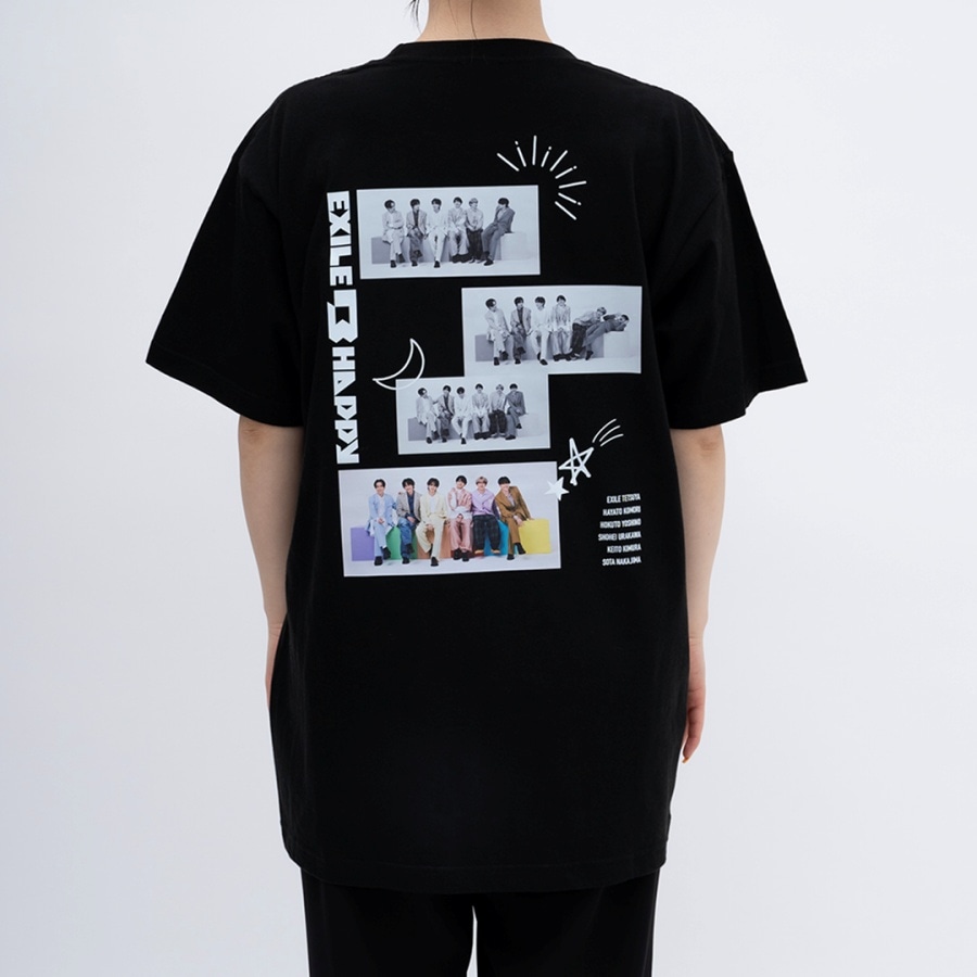 EXILE B HAPPY SHOW 2025 フォトTシャツ/BLACK 詳細画像 カラー共通 5