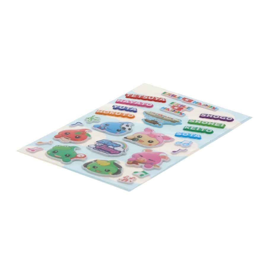 EXILE B HAPPY SHOW 2026 ぷくぷくシール&ステッカーセット 詳細画像 カラー共通 2