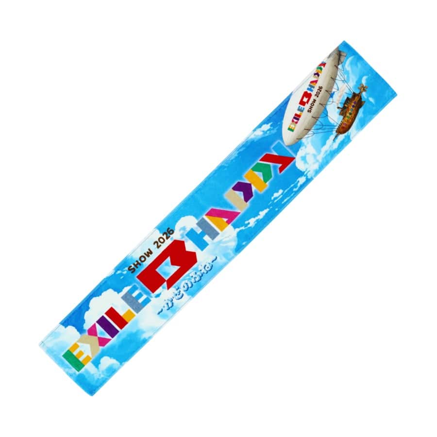 EXILE B HAPPY SHOW 2026 ～かぜのふね～ マフラータオル 詳細画像 OTHER 1