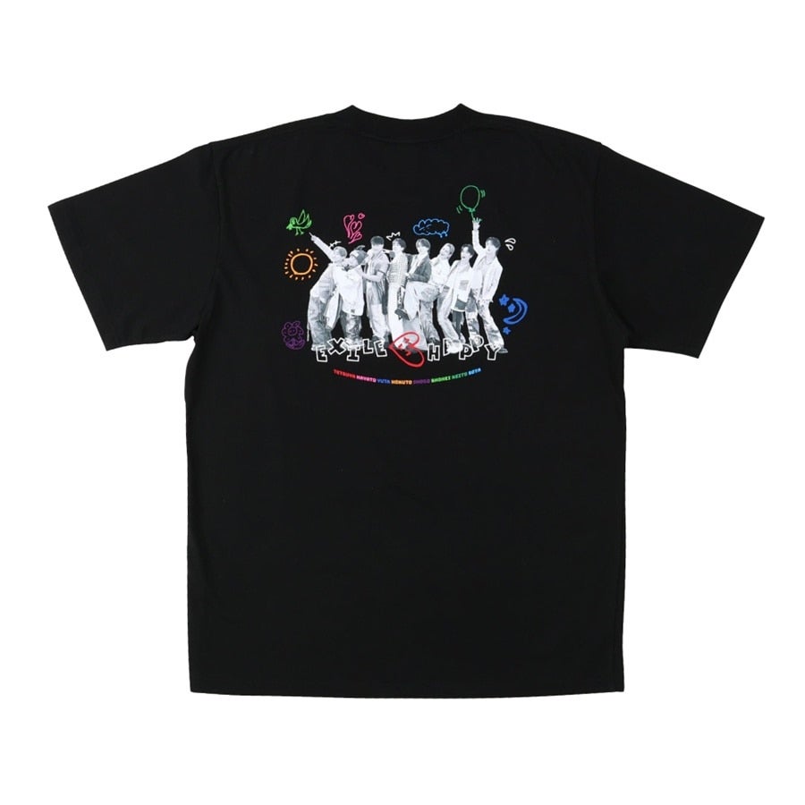 EXILE B HAPPY SHOW 2026 ～かぜのふね～ フォトTシャツ/BLACK 詳細画像 カラー共通 1