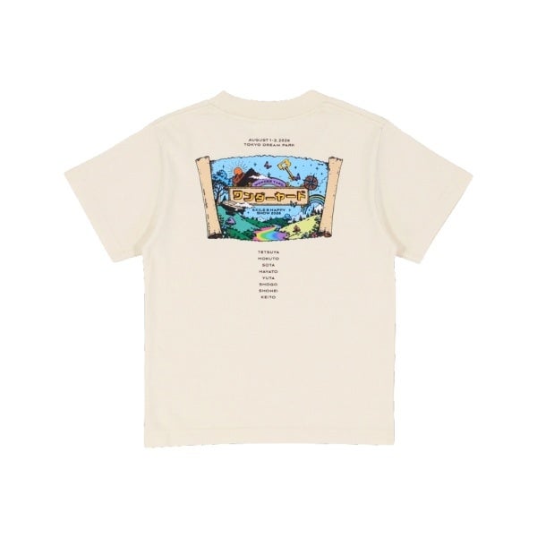 EXILE B HAPPY SHOW 2026 ～ワンダーヤード～ ロゴTシャツ/KIDS 詳細画像
