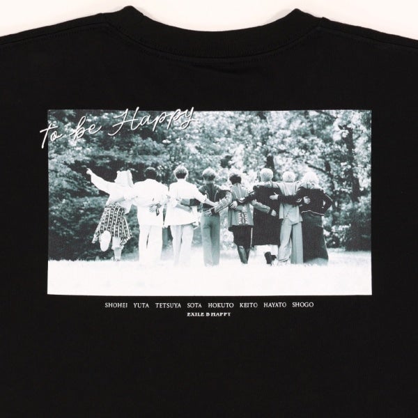 EXILE B HAPPY SHOW 2026 ～ワンダーヤード～ フォトTシャツ/BLACK 詳細画像