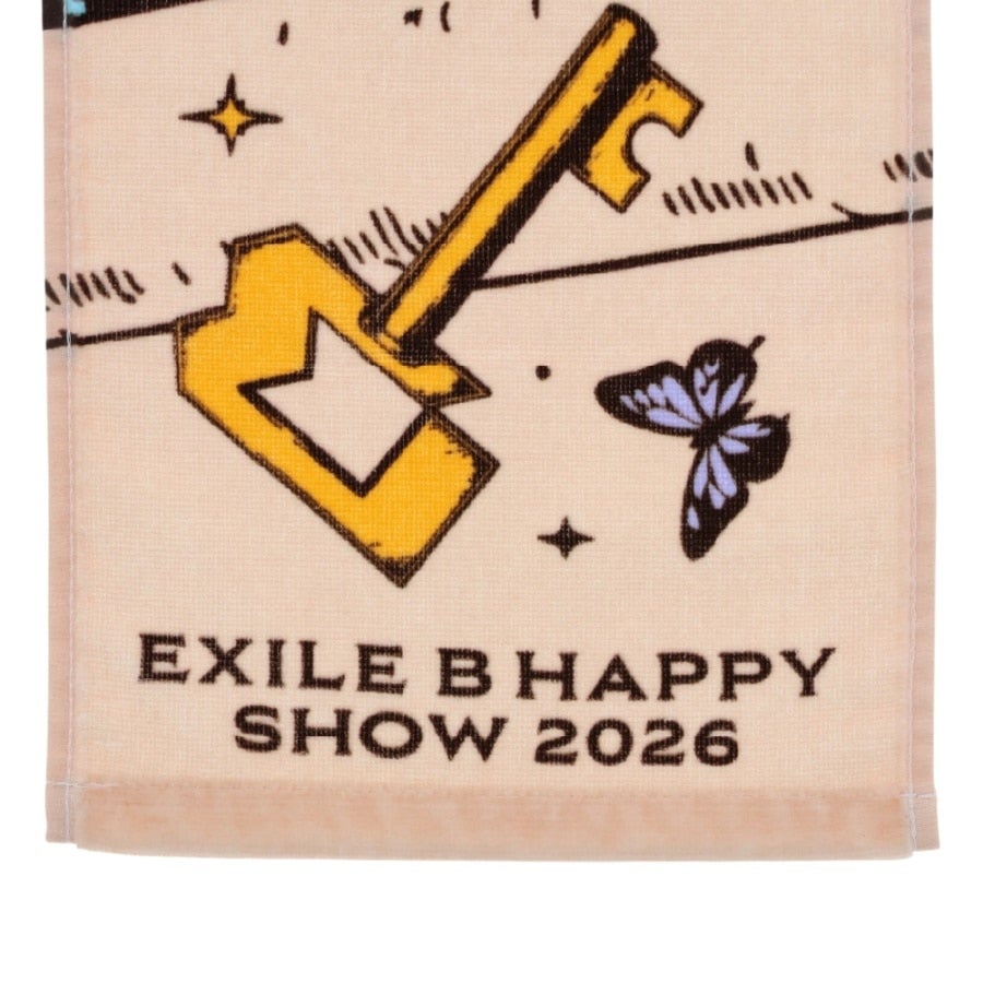 EXILE B HAPPY SHOW 2026 ～ワンダーヤード～ マフラータオル 詳細画像 カラー共通 1