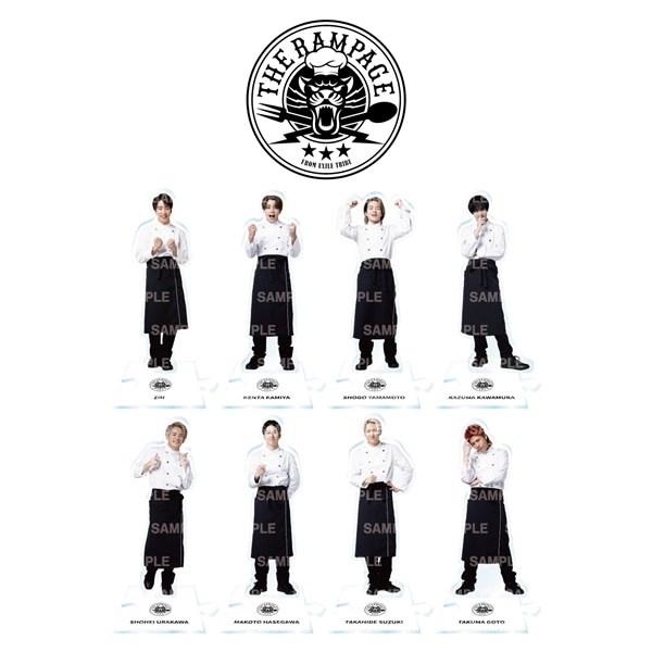 TRIBE KINGDOM アクリルスタンド/THE RAMPAGE/WHITE/全8種
